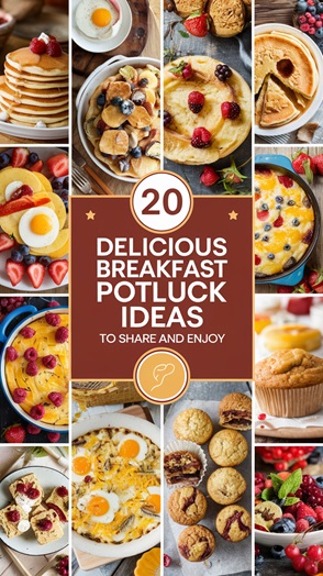20 Delicious Breakfast Potluck Ideas to Share and Enjoy