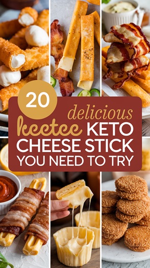 20 Delicious Keto Cheese Stick Recipes You Need to Try