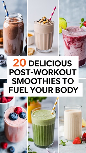 20 Delicious Post-Workout Smoothies to Fuel Your Body