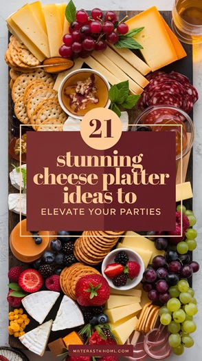 21 Stunning Cheese Platter Ideas to Elevate Your Parties