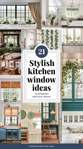 21 Stylish Kitchen Window Ideas to Brighten Your Space