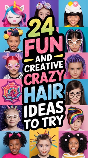 24 Fun and Creative Crazy Hair Day Ideas to Try