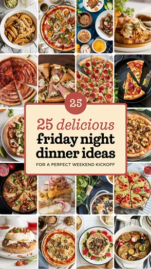 25 Delicious Friday Night Dinner Ideas for a Perfect Weekend Kickoff