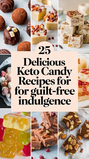 25 Delicious Keto Candy Recipes for Guilt-Free Indulgence