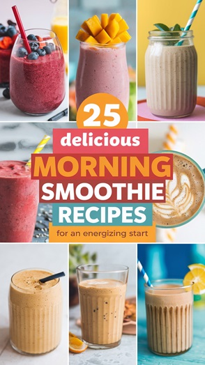 25 Delicious Morning Smoothie Recipes for an Energizing Start
