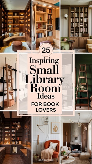 25 Inspiring Small Library Room Ideas for Book Lovers