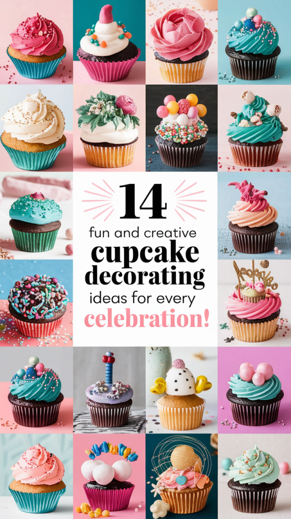 14 Fun and Creative Cupcake Decorating Ideas for Every Celebration