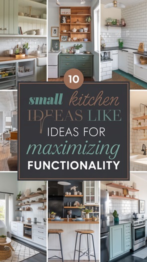 10 Small Kitchen Ideas for Maximizing Functionality