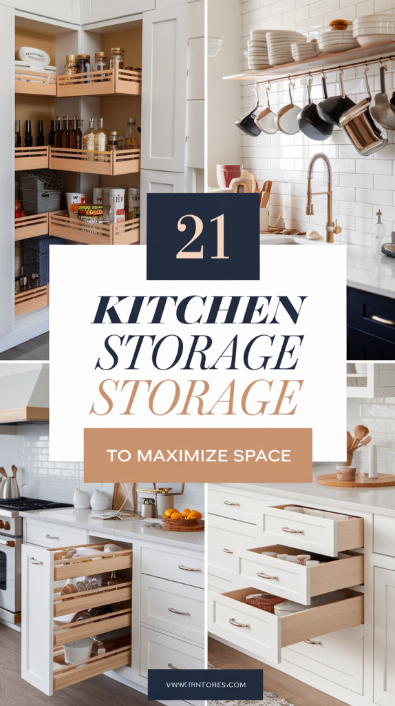21 Genius Kitchen Storage Ideas to Maximize Space
