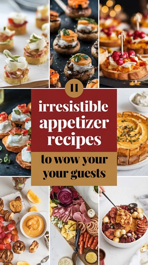 11 Irresistible Appetizer Recipes to Wow Your Guests