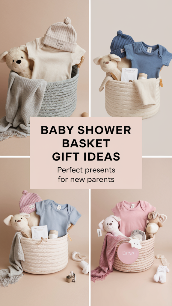 Baby Shower Basket Gift Ideas - Perfect Presents for New Parents