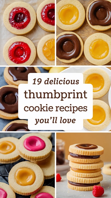 19 Delicious Thumbprint Cookie Recipes You'll Love