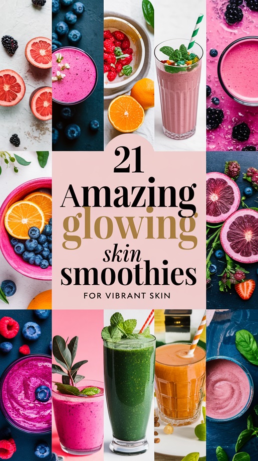 21 Amazing Glowing Skin Smoothie for a Vibrant Skin