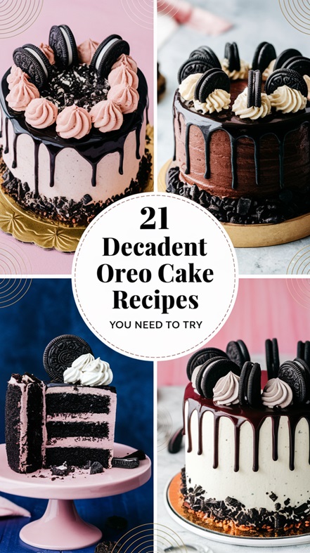 21 Decadent Oreo Cake Recipes You Need to Try