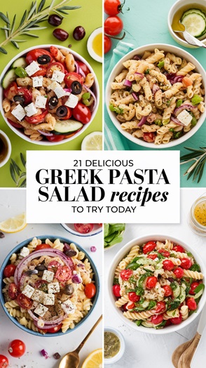 21 Delicious Greek Pasta Salad Recipes to Try Today