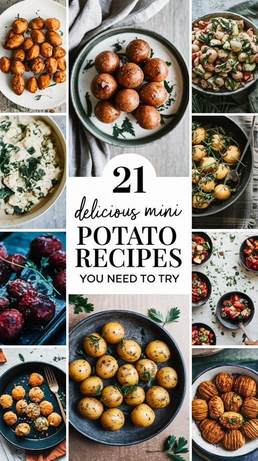 21 Delicious Mini Potato Recipes You Need to Try