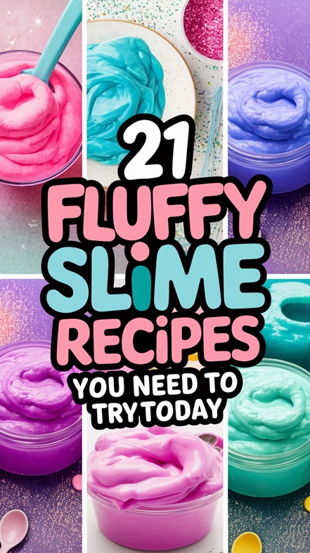 21 Fluffy Slime Recipes You Need to Try Today