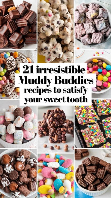 21 Irresistible Muddy Buddies Recipes to Satisfy Your Sweet Tooth