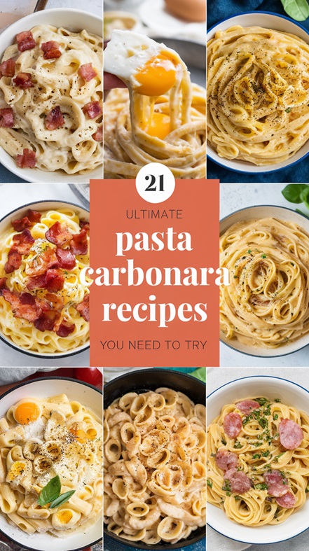21 Ultimate Pasta Carbonara Recipes You Need to Try