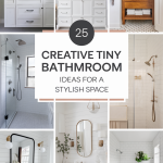 25 Creative Tiny Bathroom Ideas for a Stylish Space