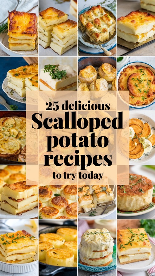 25 Delicious Scalloped Potato Recipes to Try Today