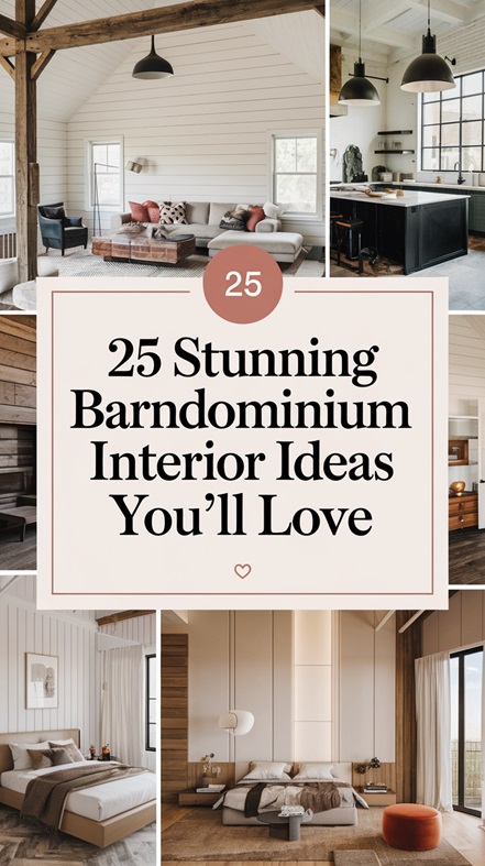 25 Stunning Barndominium Interior Ideas You’ll Love