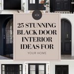 25 Stunning Black Door Interior Ideas for Your Home
