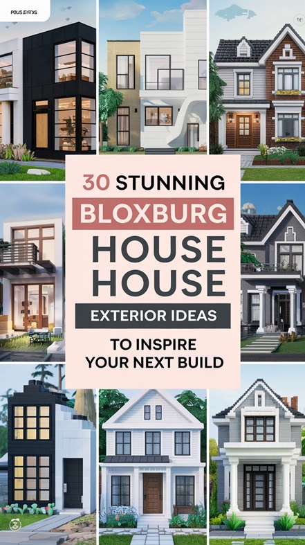 30 Stunning Bloxburg House Exterior Ideas to Inspire Your Next Build