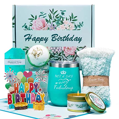 Happy Birthday Gifts for Women,Bath Relaxing Spa Gift Basket for ...