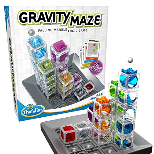 ThinkFun Gravity Maze Marble Run Brain Game and STEM Toy ...