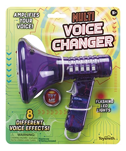 Toysmith Tech Gear Multi Voice Changer – Amplifies Voice with ...
