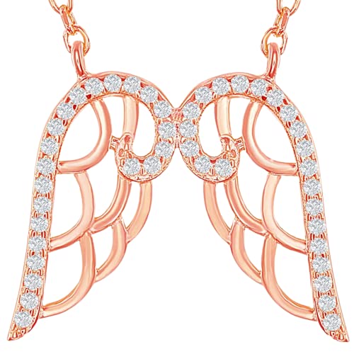 Sterling Silver Angel Wing Necklace For Women - Angle Wings ...