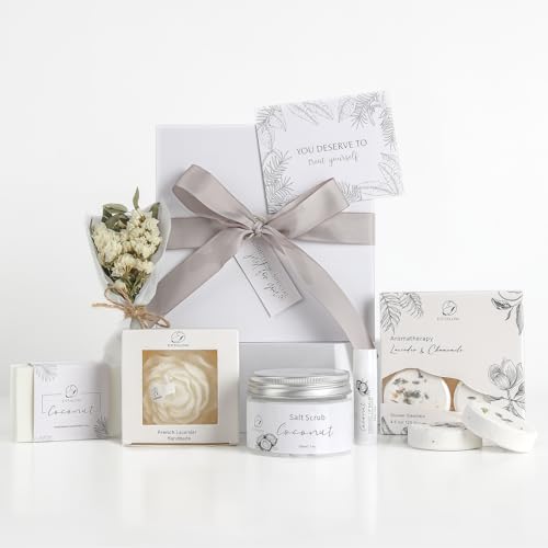 EXTALOW Spa Gifts for Women Bath and Body Gift Basket ...