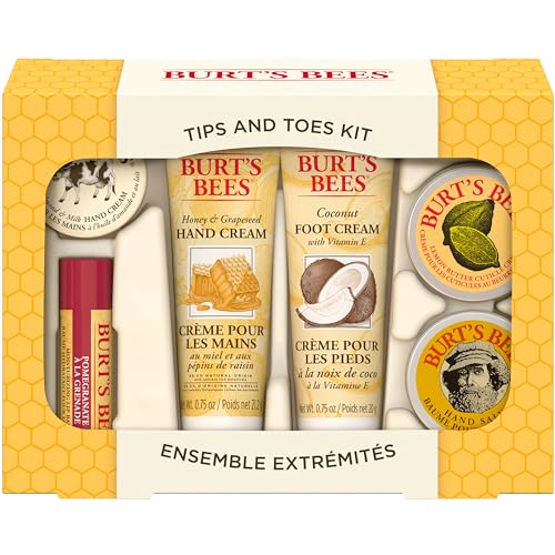 Burt's Bees Gifts Ideas - Tips and Toes Set, 6 ...