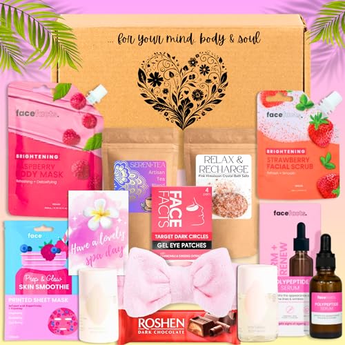 DELUXE COZY SPA SET, Cesto Coccole per Donna, Set Regalo Donna, Regali per la Cura di sé, Set Spa Donna Regalo, Confezione Regalo Donna, Set Relax Donna, Cesto di Compleanno, Festa della mamma