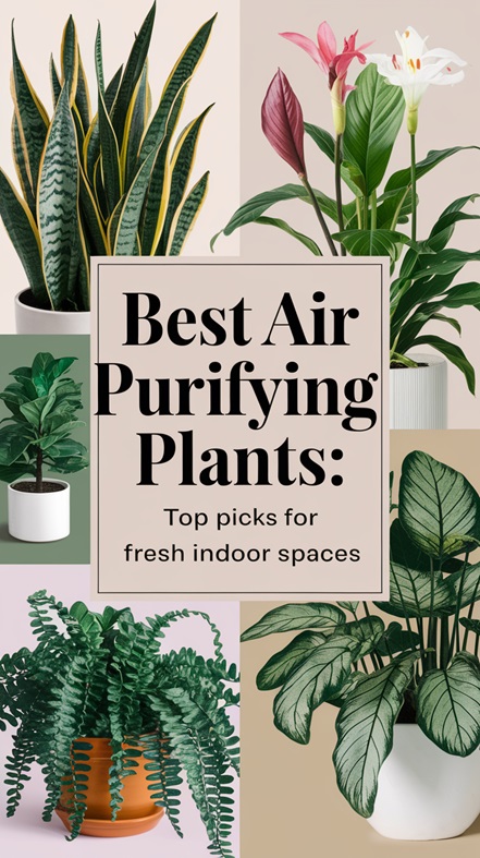 Best Air Purifying Plants Top Picks for Fresh Indoor Spaces