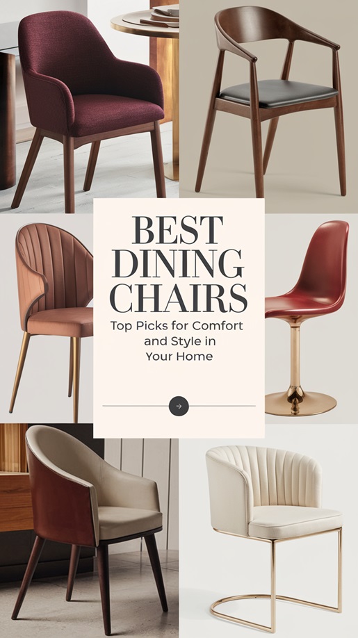 Best Dining Chairs: Top Picks for Comfort and Style in Your Home