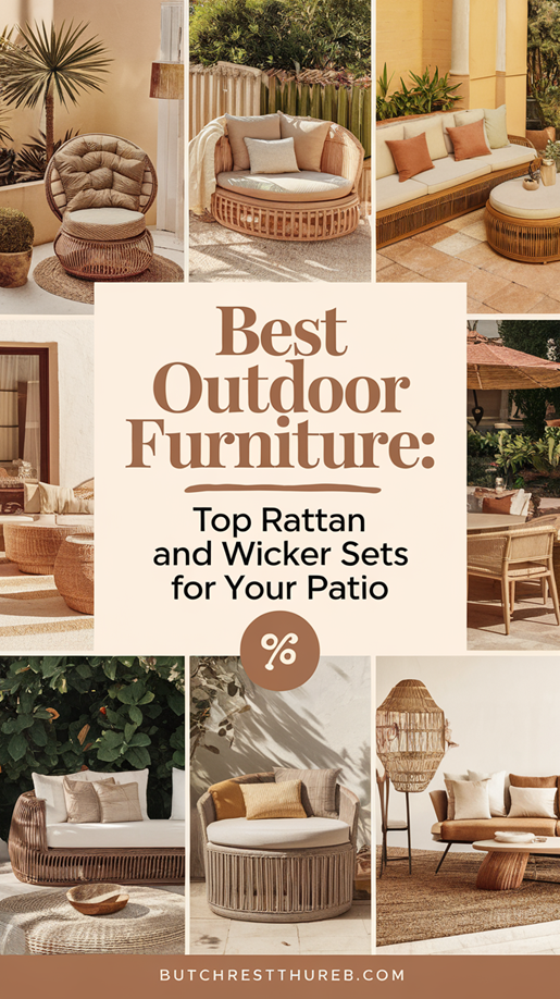 Best Outdoor Furniture: Top Rattan and Wicker Sets for Your Patio
