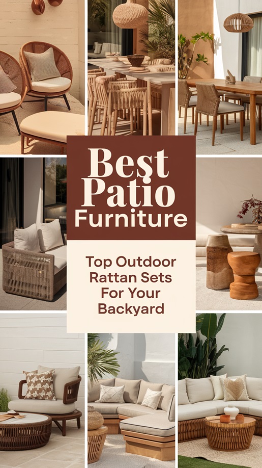 Best Patio Furniture Top Outdoor Rattan Sets for Your Backyard