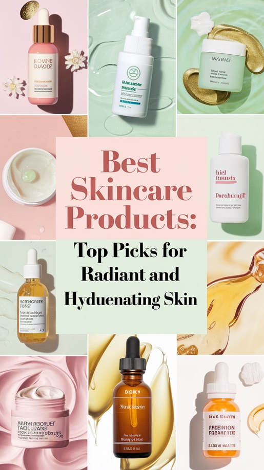 Best Skincare Products Top Picks for Radiant and Hydrated Skin
