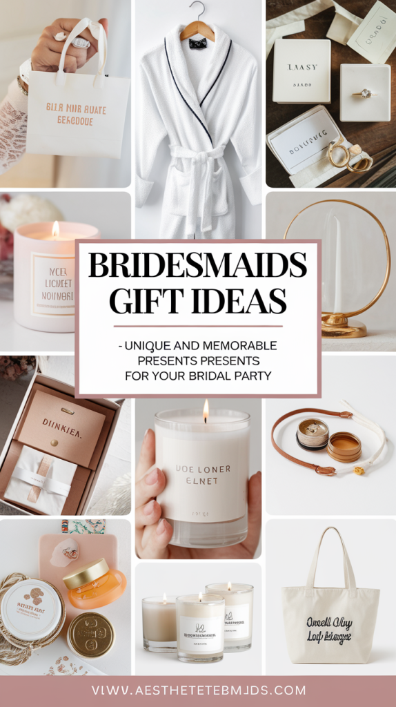 Bridesmaids Gift Ideas - Unique and Memorable Presents for Your Bridal Party