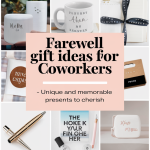 Farewell Gift Ideas for Coworkers - Unique and Memorable Presents to Cherish