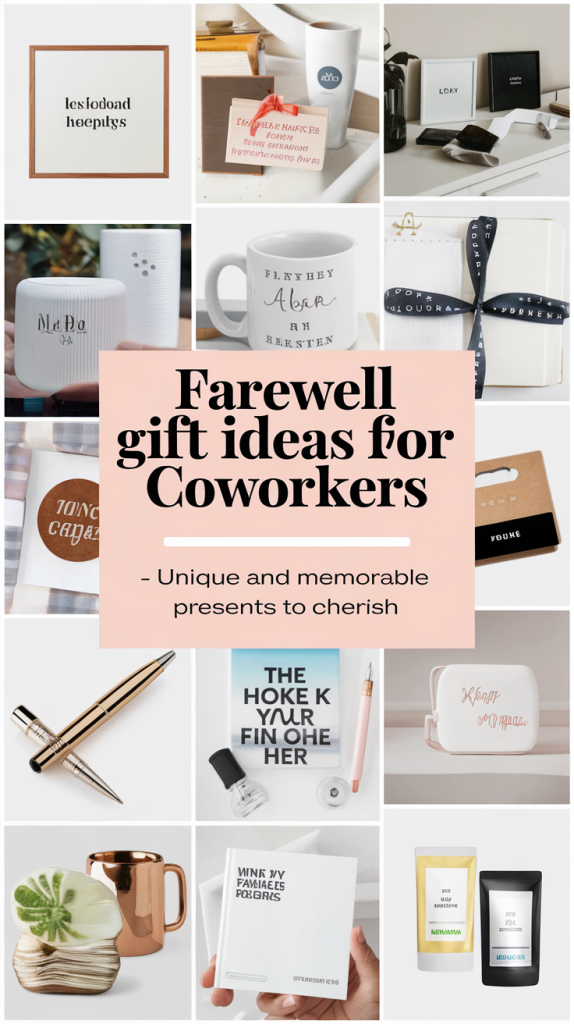 Farewell Gift Ideas for Coworkers - Unique and Memorable Presents to Cherish
