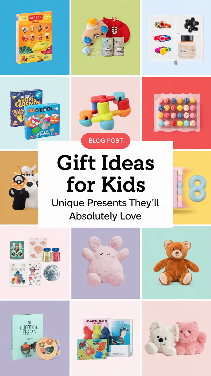 Gift Ideas for Kids - Unique Presents They'll Love - Mommy's Quiet Time