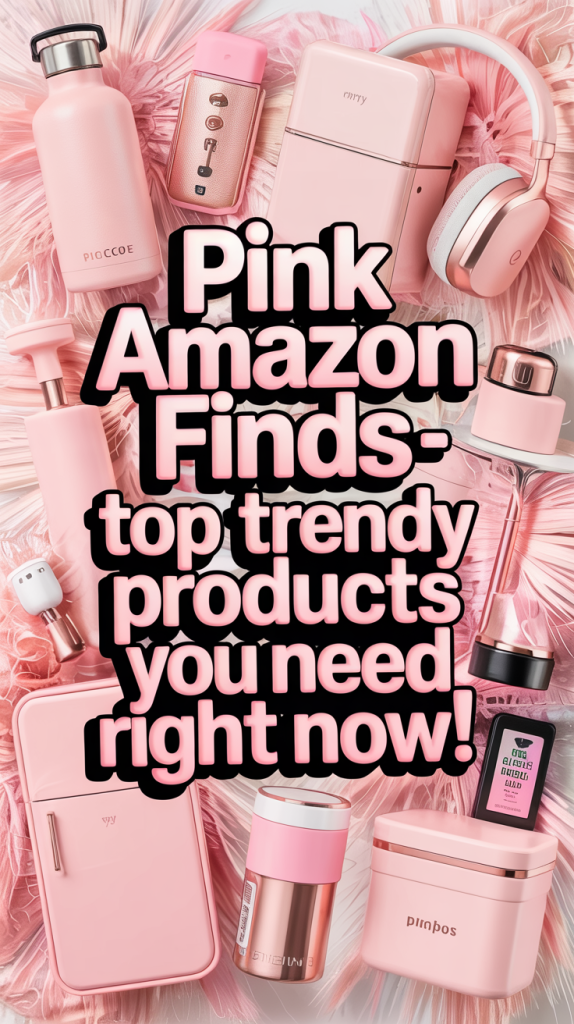 Pink Amazon Finds - Top Trendy Products You Need Right Now!