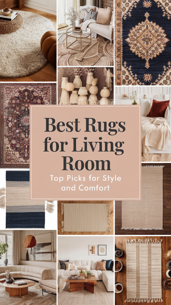 Best Rugs for Living Room: Top Picks for Style and Comfort