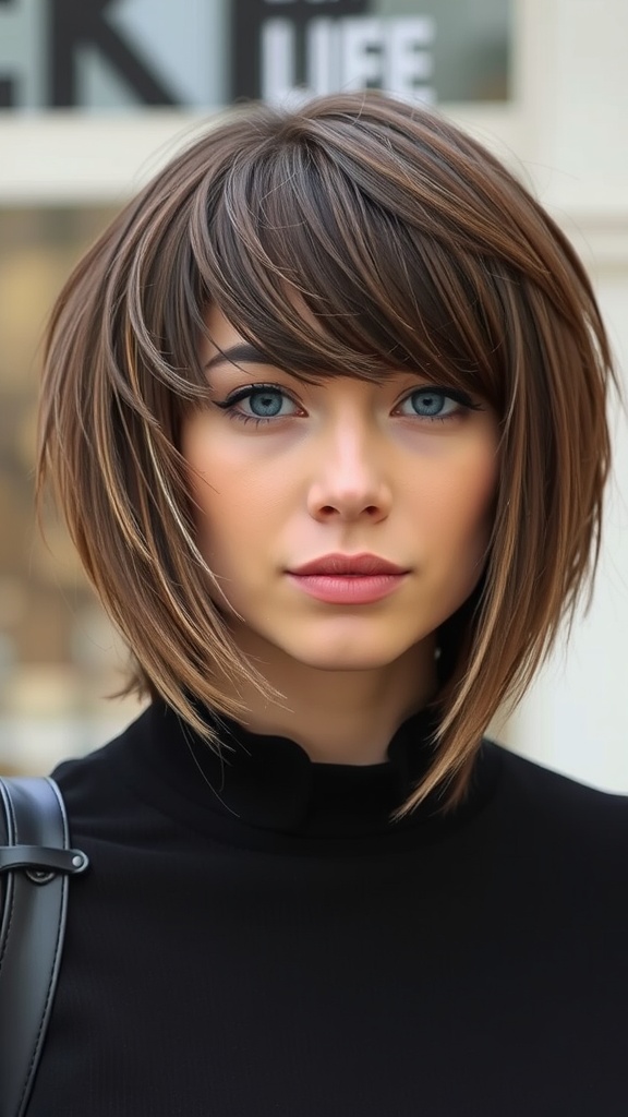 24 Stunning Short Haircuts with Bangs to Try This Season