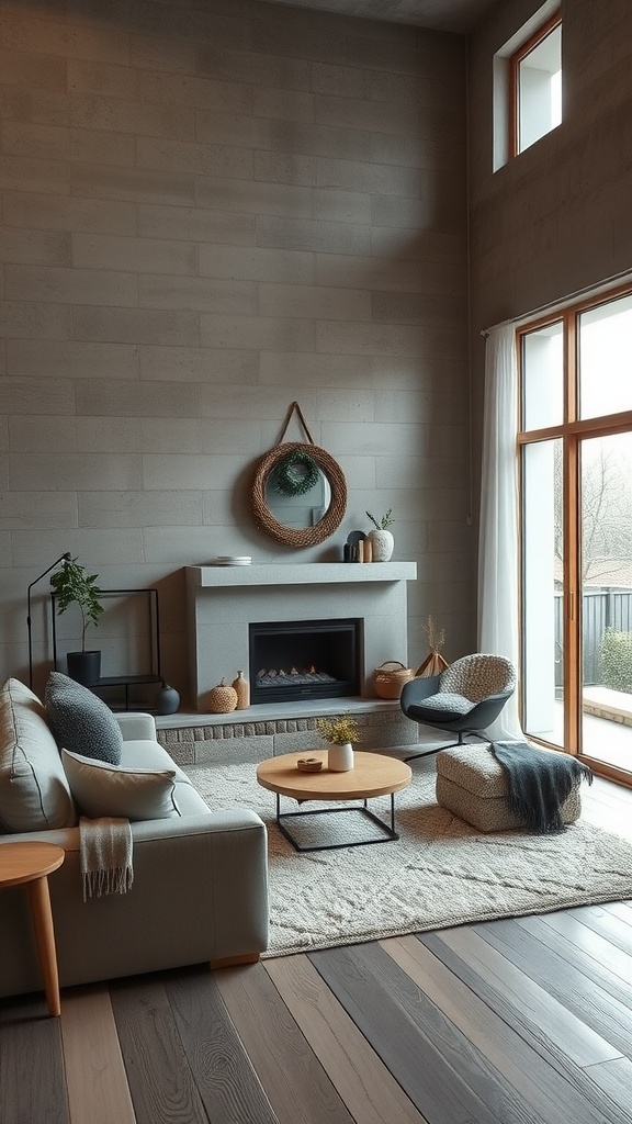 25 Stunning Ideas for Concrete Walls Interior Design