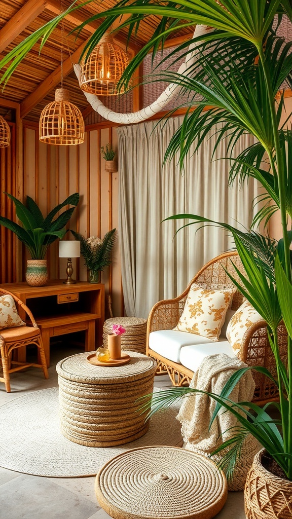 15 Stunning Tropical Interior Design Ideas for a Lush Home Makeover
