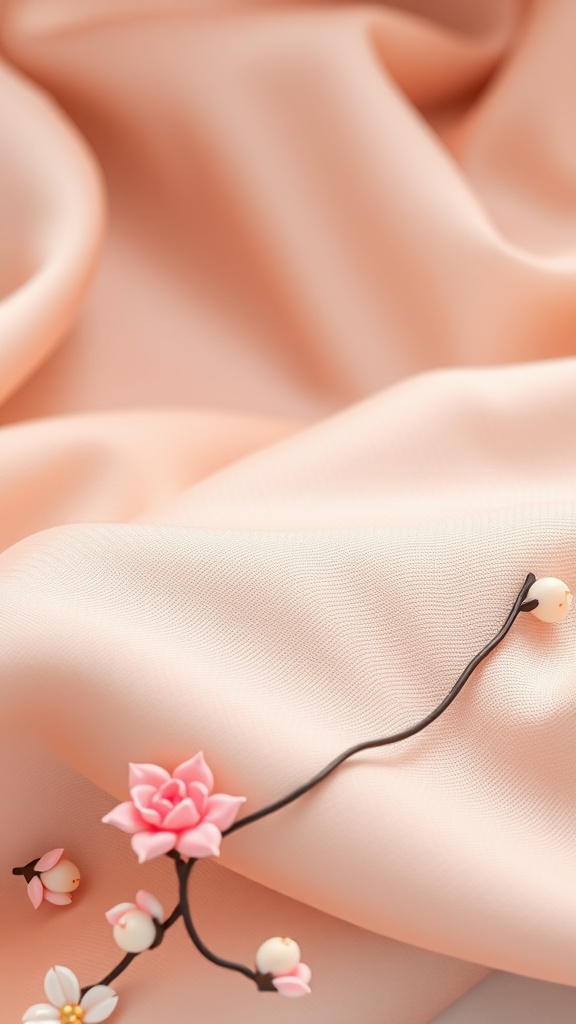 A close-up view of pastel swirl art nails with soft colors.